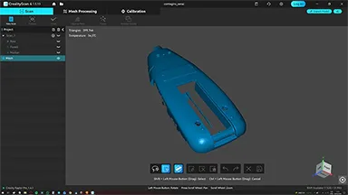 Digitalização e modelagem 3